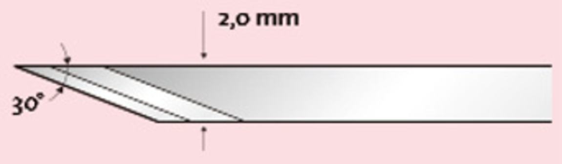 P3 FEATHER Neurochirurgische Klingen K5300 Illu