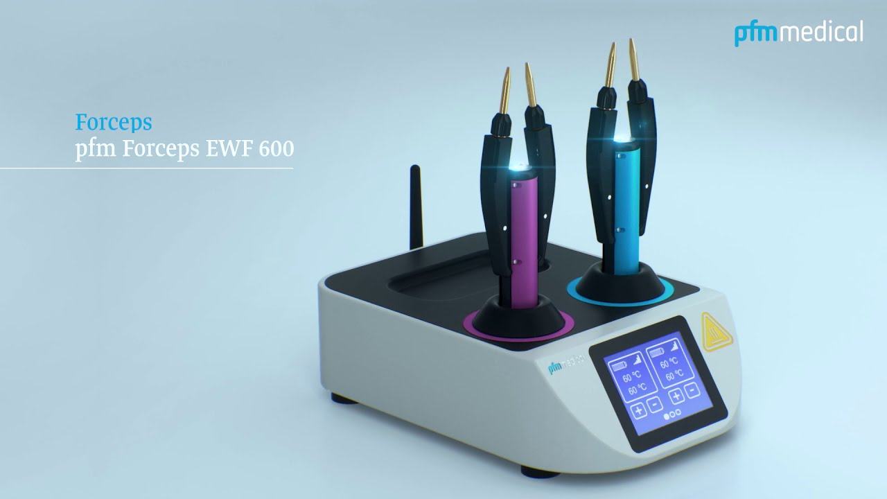 pfm Forceps EWF 600 - the first and award-winning wireless electronic forceps for the histologic lab